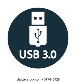 usb 3.0  icon transparent on white background