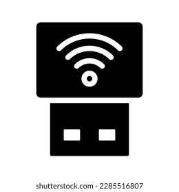 Icono del adaptador Usb. inicio de sesión para concepto móvil y diseño web. ilustración vectorial