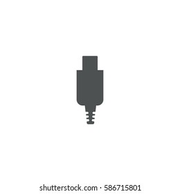 usb cabel icon. sign design