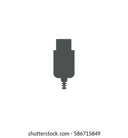 usb cabel icon. sign design