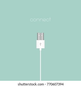 USB cable, connection cable