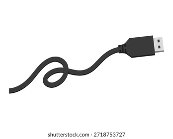 Conector de cable USB Clip Art