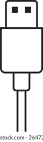 Ícone do conector do cabo USB. USB tipo relâmpago e micro usb telefone carregador vetor isolado fundo transparente. Conecte o símbolo do adaptador. Conector do dispositivo eletrônico. Sinal de carregador de smartphone.