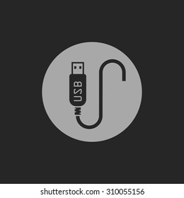 usb cable icon