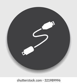 usb cable icon