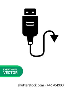 USB cable icon