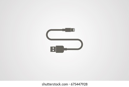 Usb cable icon