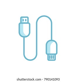 usb cable icon shady