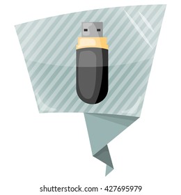 Usb colorful icon