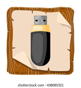 Usb colorful icon