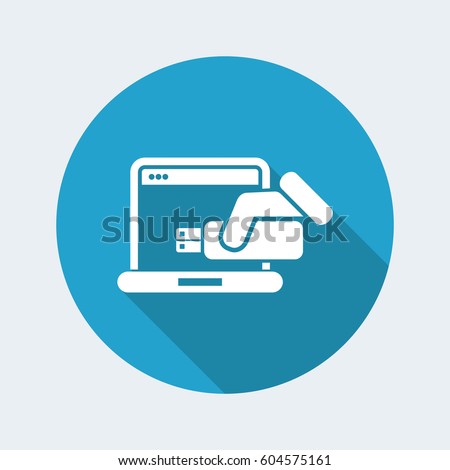 Usb computer icon