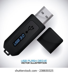 usb connection design, vector illustration eps10 graphic 