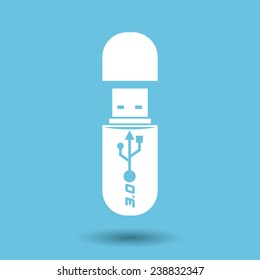 usb connection design, vector illustration eps10 graphic 