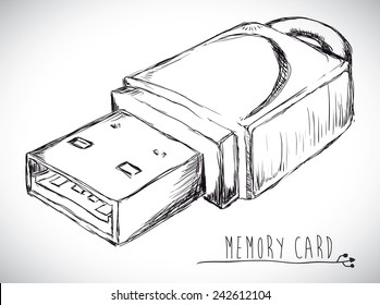 usb connection design, vector illustration eps10 graphic 