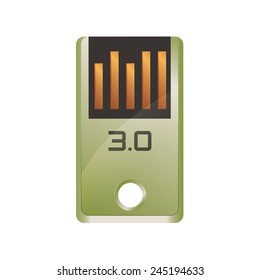 usb connection design, vector illustration eps10 graphic 