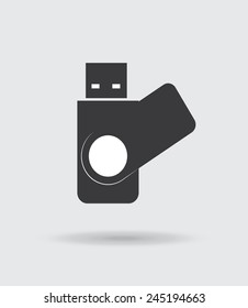 usb connection design, vector illustration eps10 graphic 