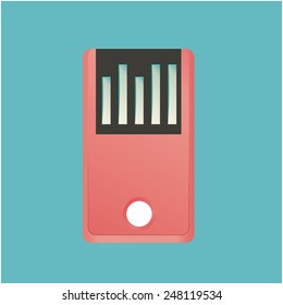 usb connection design, vector illustration eps10 graphic 