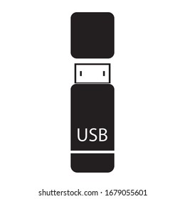 plantilla de vektor del logotipo de transferencia de datos de USB