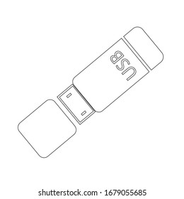 usb data  transfer logo vektor template