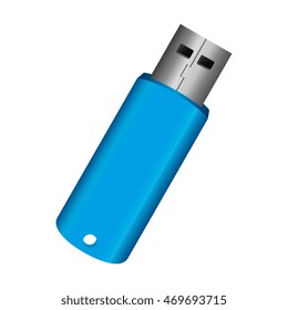 usb device connection data connect disk portable vector graphic illustration