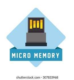 USB digital design, vector illustration 10 eps graphic