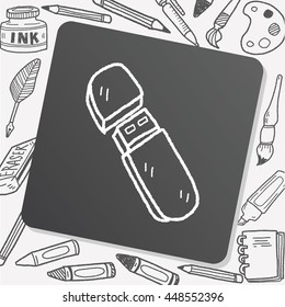 usb doodle drawing