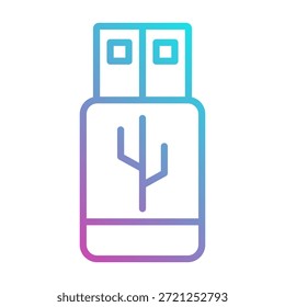 Symbolelement des USB-Laufwerks für Design