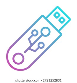Symbolelement des USB-Laufwerks für Design
