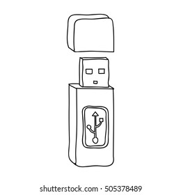 usb drive icon image 