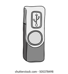 usb drive icon image 