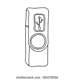 usb drive icon image 