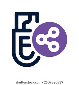usb drive icon. vector dual tone icon for your website, mobile, presentation, and logo design.