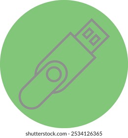 Diseño de icono de unidad USB para Uso comercial personal