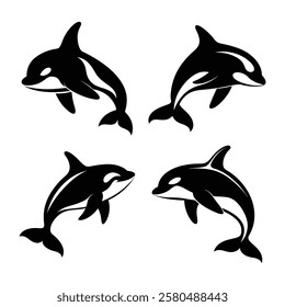 usb driver icons set in black color simple and clean vector illustration on a white background.
