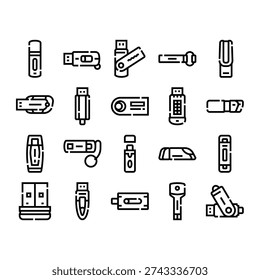 Usb drives and memory sticks illustrating portable flash storage for file transfer, backup, and secure data management in computing, it and modern digital workflows