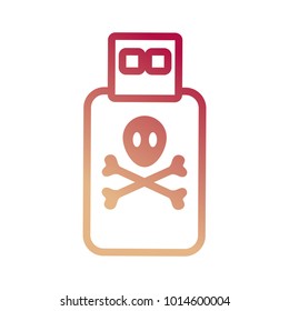 Usb flash drive icon