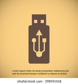 USB Flash Drive Icon 