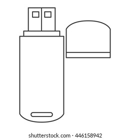 usb flash drive icon