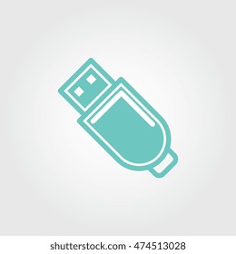 USB flash drive icon