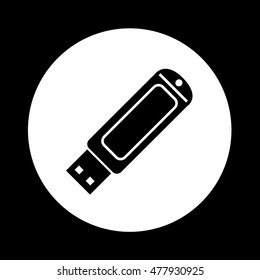 USB Flash drive icon illustration design