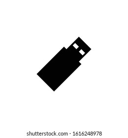 Usb flash drive icon. Memory symbol. Logo design element