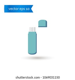 usb flash drive. usb flash drive icon. sign design. Vector EPS 10.