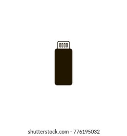 usb flash drive icon. sign design