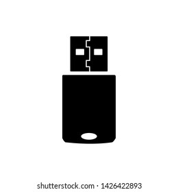 USB flash drive icon – stock vector