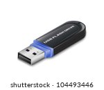 USB Flash Drive Icon. Vector illustration