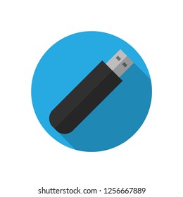 USB flash drive icon vector