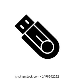 Usb Flash drive icon vector design template