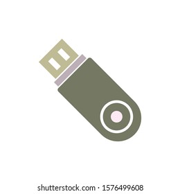 Usb Flash drive icon vector design template