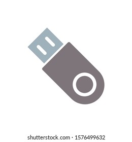 Usb Flash drive icon vector design template