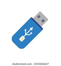 Ilustración vectorial de ícono de unidad flash USB